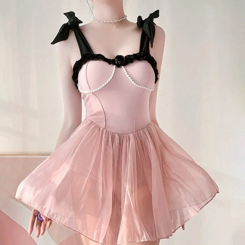 New Swimsuit Covers Belly and Makes You Look Slim Pink Loli Student Sweet Princess Style Retro with Chest Pad Hot Spring Combo
New Swimsuit Covers Belly and Makes You Look Slim Pink Loli Student Sweet Princess Style Retro with Chest Pad Hot Spring Combo