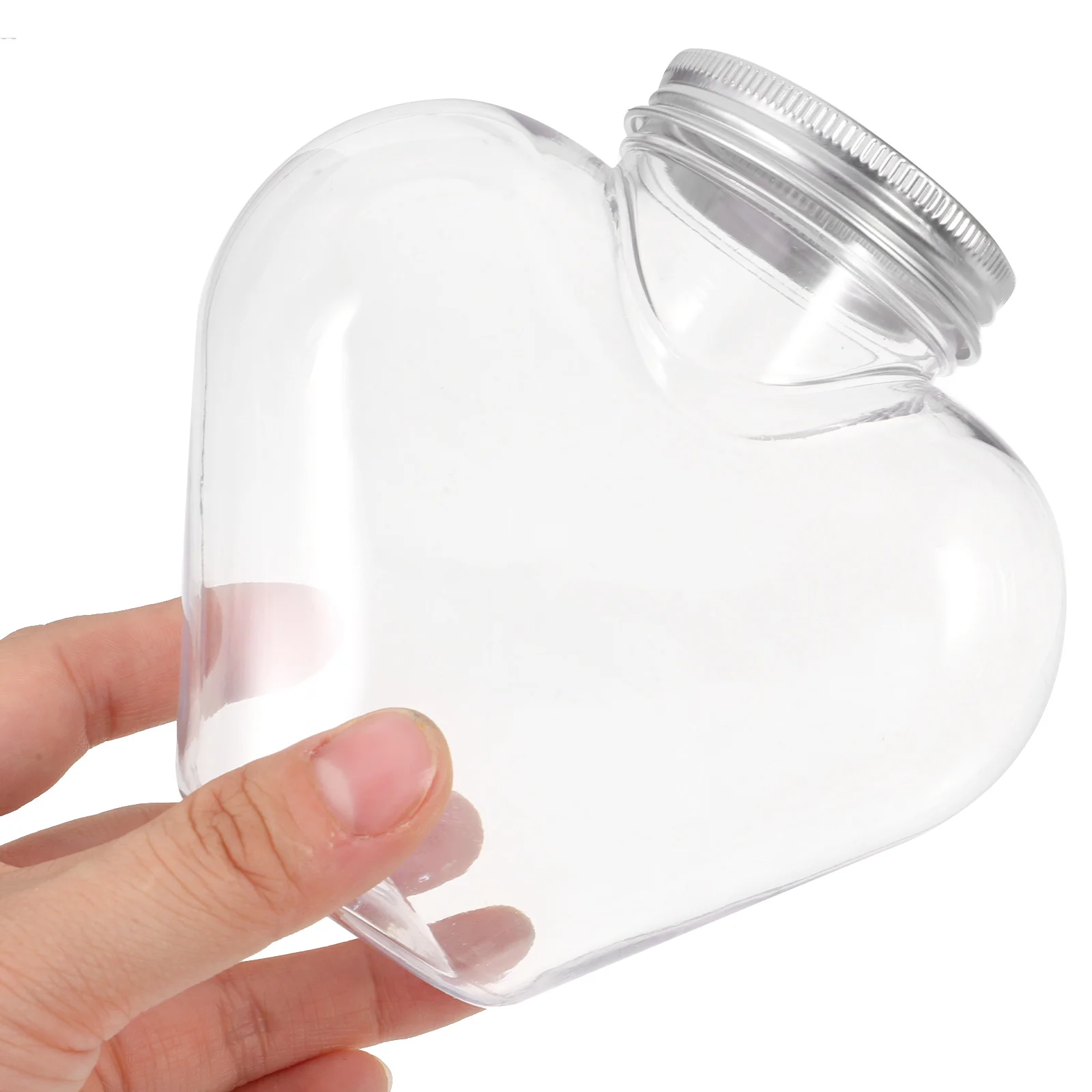 10 шт. пластиковые бутылки в форме сердца, прозрачные креативные банки для напитков, сока, многоразовые контейнеры для напитков, небольшой размер, безопасный материал
10 шт. пластиковые бутылки в форме сердца, прозрачные креативные банки для напитков, сока, многоразовые контейнеры для напитков, небольшой размер, безопасный материал