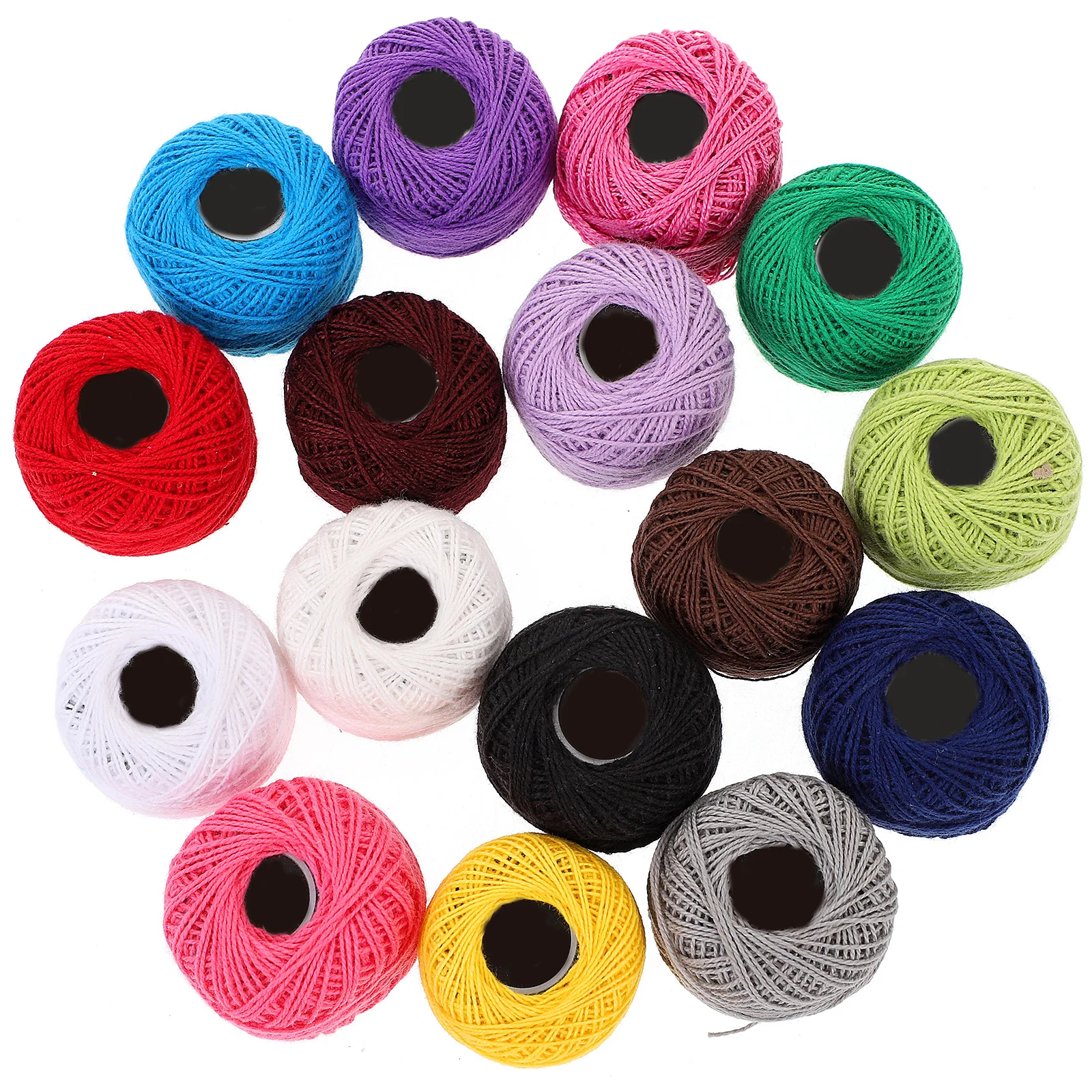 16Roll Cotton Threads For Crafts Cross Stitch Embroidery Yarn Crewel Thread Home Gift Making Supplies
16Roll Cotton Threads For Crafts Cross Stitch Embroidery Yarn Crewel Thread Home Gift Making Supplies