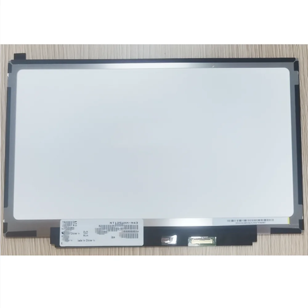 NT125WHM-N43 12,5 дюймовый ЖК-экран для ноутбука, TN панель EDP, 40-контактный HD 1366x768 60 Гц P/N CP719499-01
NT125WHM-N43 12,5 дюймовый ЖК-экран для ноутбука, TN панель EDP, 40-контактный HD 1366x768 60 Гц P/N CP719499-01