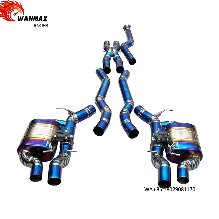 High Performance Titanium Catback Exhaust System for E63 M6 E60 M5 V10 5.0L - Racing Sport Upgrade
High Performance Titanium Catback Exhaust System for E63 M6 E60 M5 V10 5.0L - Racing Sport Upgrade