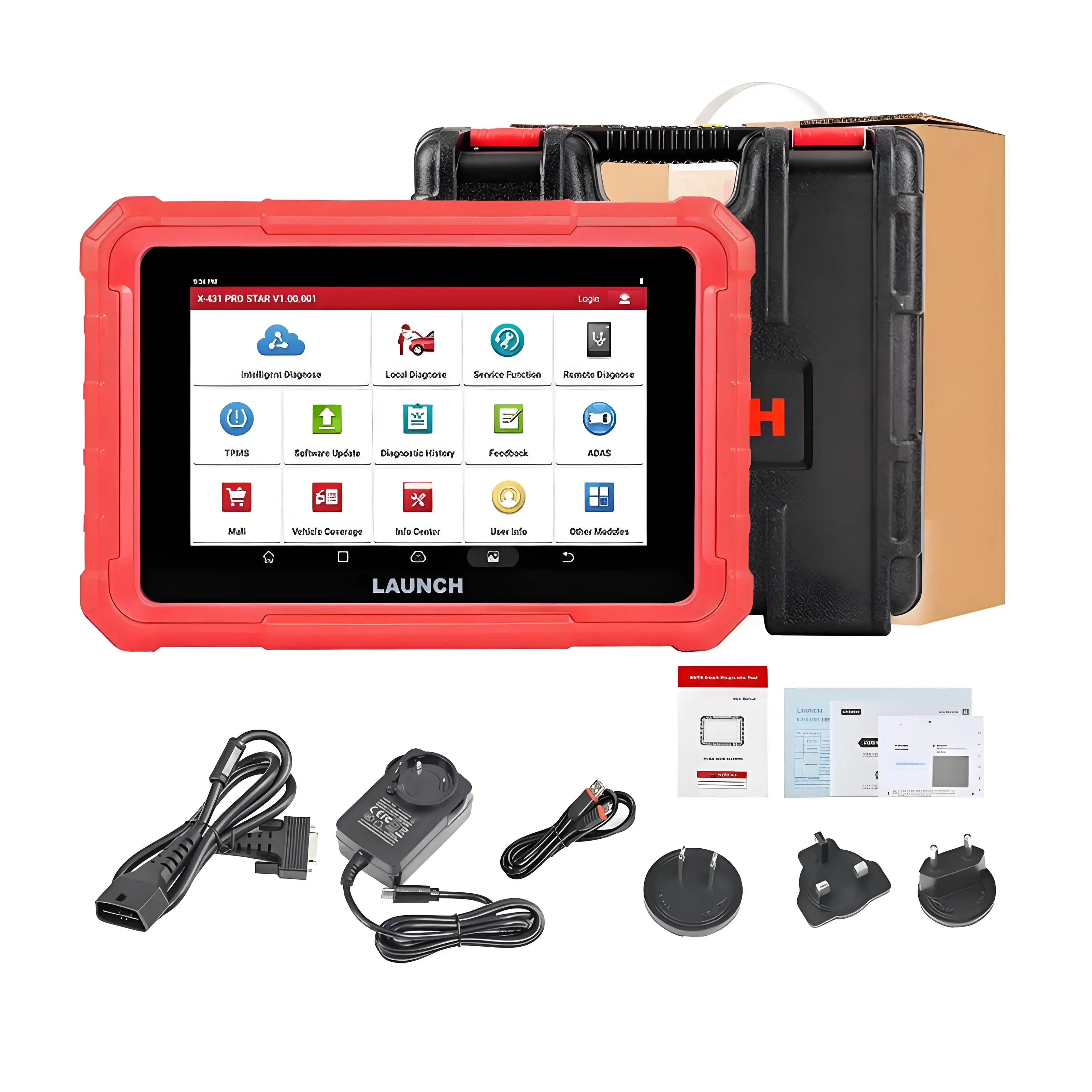X431 PRO STAR Обновление X431 Pro Elite Поддержка CANFD DoIP ECU Кодирование 37+ Функция обслуживания OBD2 Сканер Автомобильный диагностический инструмент
X431 PRO STAR Обновление X431 Pro Elite Поддержка CANFD DoIP ECU Кодирование 37+ Функция обслуживания OBD2 Сканер Автомобильный диагностический инструмент