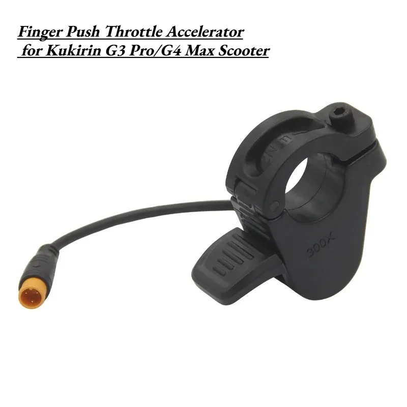 Finger Push Throttle Accelerator for Kukirin G3 Pro G4 Max Electric Scooter Handlebar Speed Controller Replacement Part
Finger Push Throttle Accelerator for Kukirin G3 Pro G4 Max Electric Scooter Handlebar Speed Controller Replacement Part