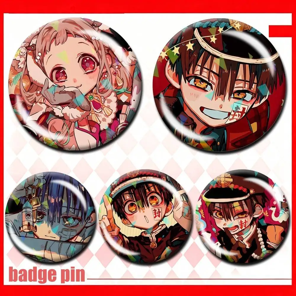 Hanako Anime Jibaku Shounen Hanako-kun 25 32 44 58 75mm Badges Personalized Round Brooches Pins Accessory Customizable
Hanako Anime Jibaku Shounen Hanako-kun 25 32 44 58 75mm Badges Personalized Round Brooches Pins Accessory Customizable