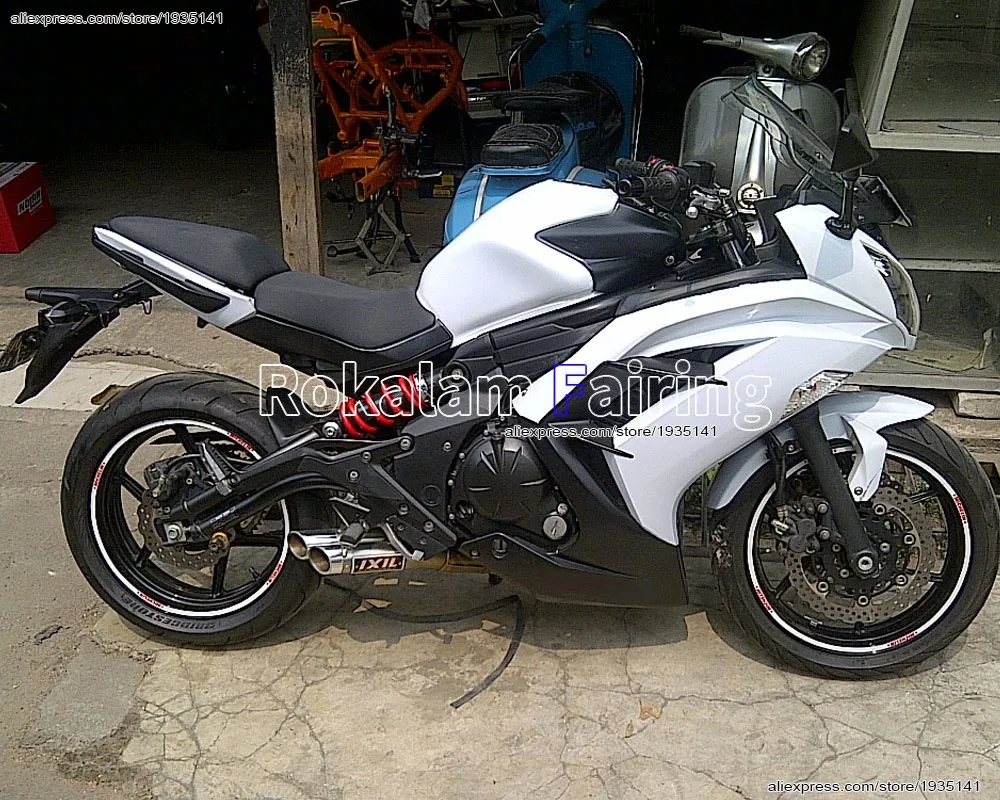 For Kawasaki Ninja ER-6F 2012 2013 2014 2015 2016 ER6F 12 16 ER 6F 650R White Black Motorcycle Fairing (Injection molding)
For Kawasaki Ninja ER-6F 2012 2013 2014 2015 2016 ER6F 12 16 ER 6F 650R White Black Motorcycle Fairing (Injection molding)