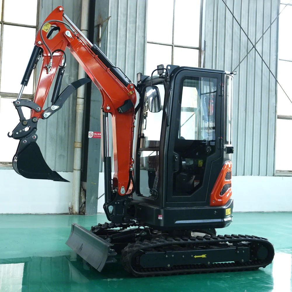 Brand】2.5Ton Mini Excavator CE EURO5 EPA Multi‑Attachments Small Digger Bagger Farm Trencher Work Customizable
Brand】2.5Ton Mini Excavator CE EURO5 EPA Multi‑Attachments Small Digger Bagger Farm Trencher Work Customizable