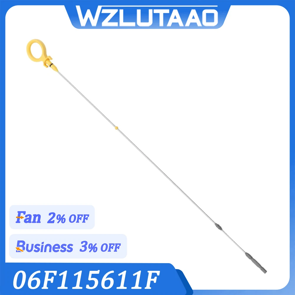 1/5 piece 06F115611F Engine Oil Dipstick For Audi A3/A3 Quattro 2006-2008 TT Quattro 2008-2015 VW GTI/Passat/Jetta 2006-2008
1/5 piece 06F115611F Engine Oil Dipstick For Audi A3/A3 Quattro 2006-2008 TT Quattro 2008-2015 VW GTI/Passat/Jetta 2006-2008