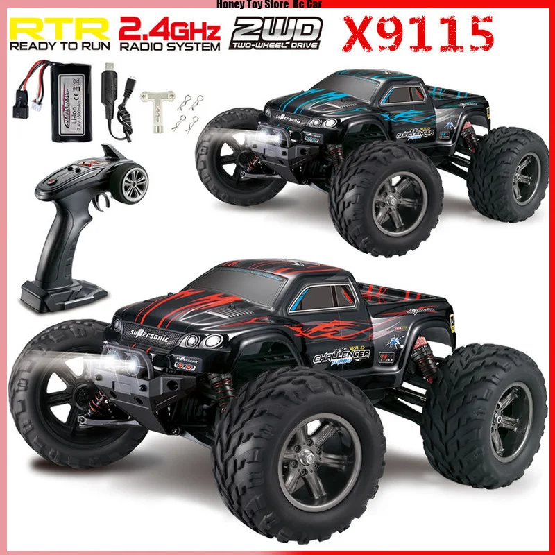 XINLEHONG X9115 X9116 Remote Control Car 2.4G 40km/H Off-Road Climbing High Speed Car Toys 1:12 RC Car Modle Toys For Children
XINLEHONG X9115 X9116 Remote Control Car 2.4G 40km/H Off-Road Climbing High Speed Car Toys 1:12 RC Car Modle Toys For Children