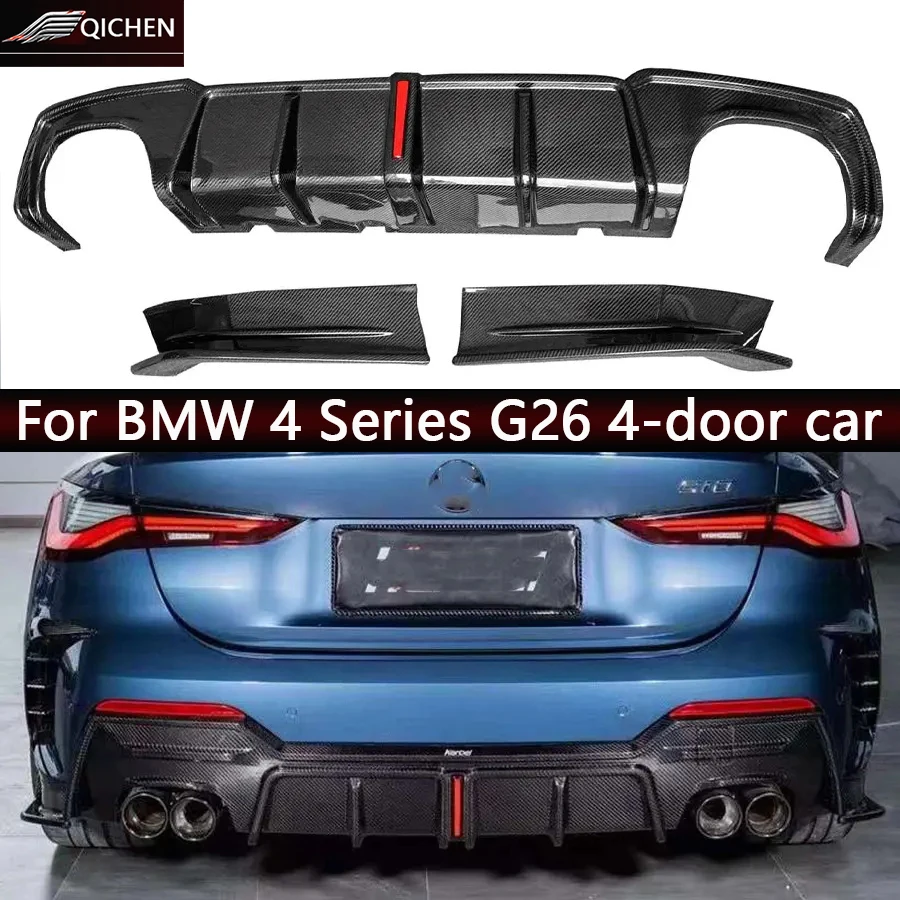 For BMW 4 Series G26 430 425 Carbon Fiber Back lip Car Bumper Diffuser Rear Splitters Spoiler Upgrade Car accessories Body Kit
For BMW 4 Series G26 430 425 Carbon Fiber Back lip Car Bumper Diffuser Rear Splitters Spoiler Upgrade Car accessories Body Kit