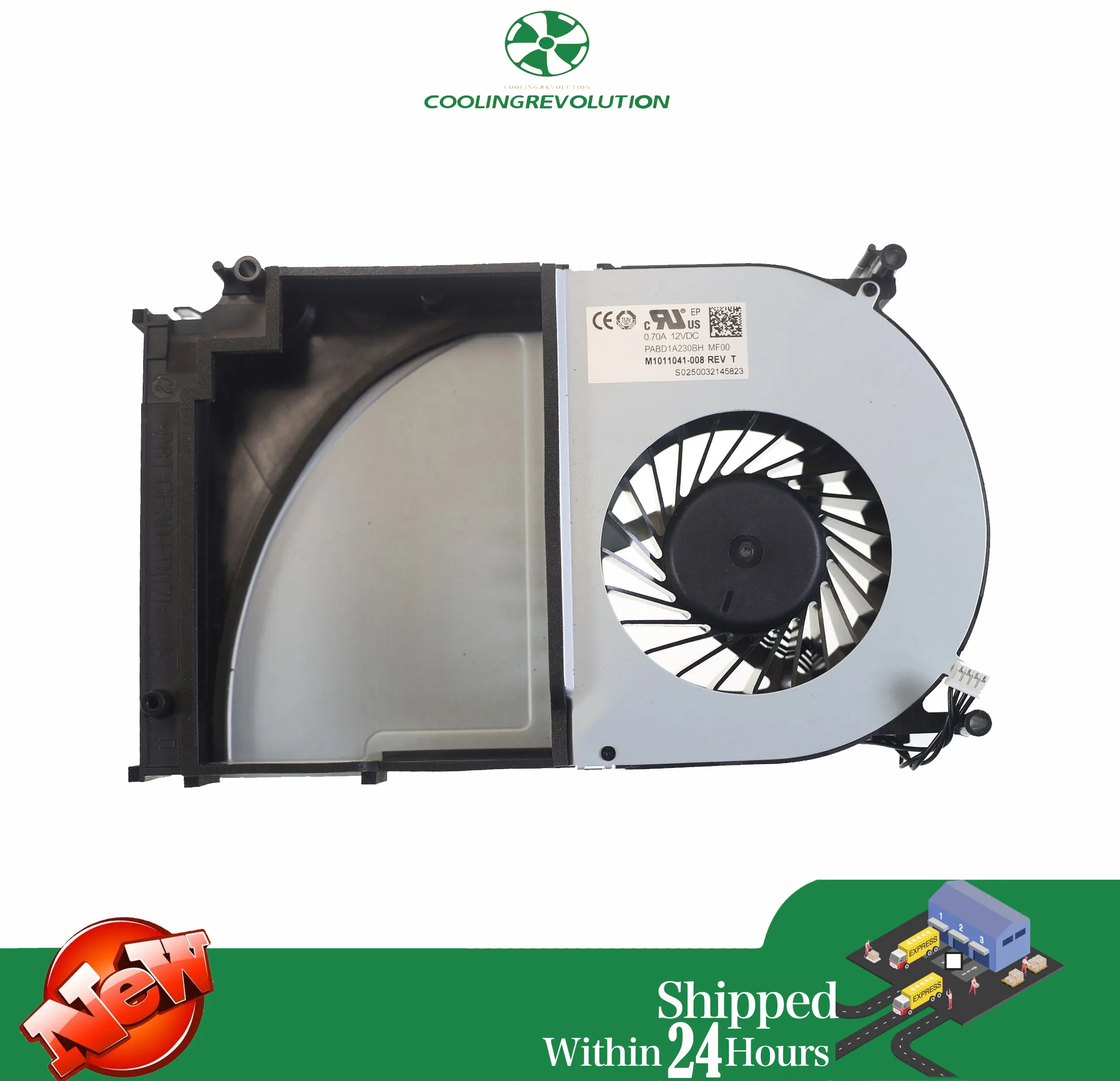 New Original Cooling Fan PABD1A230BH 0.70A 12VDC M1011041-008 REV T S0250031635823
New Original Cooling Fan PABD1A230BH 0.70A 12VDC M1011041-008 REV T S0250031635823