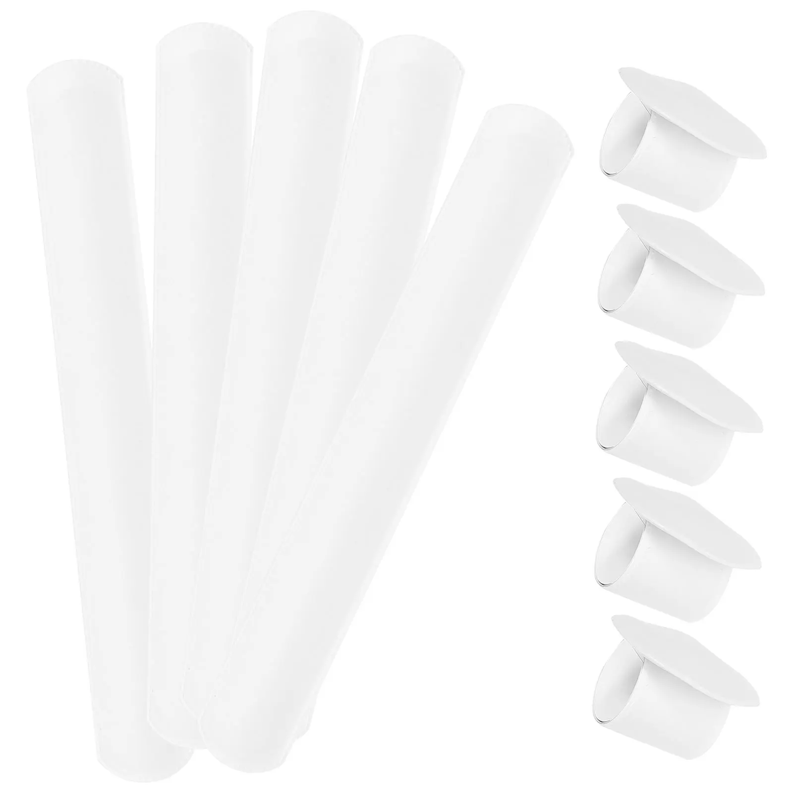 20 pcs Bracelets Snap Buckle Belt Blank DIY Slap Bands White Slap Bracelets for Crafting Party Favors School Gifts Toys
20 pcs Bracelets Snap Buckle Belt Blank DIY Slap Bands White Slap Bracelets for Crafting Party Favors School Gifts Toys