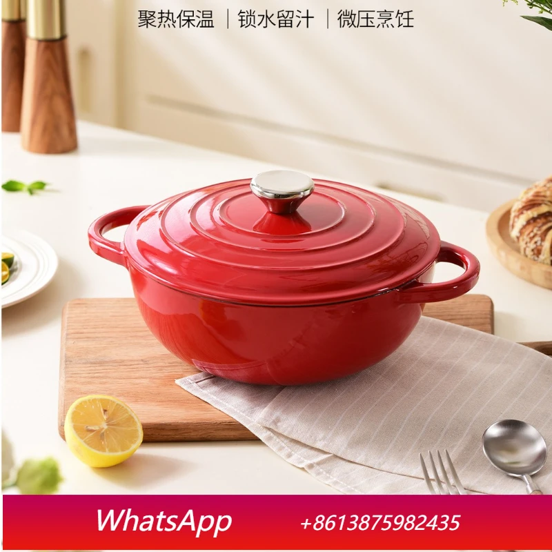 YJQ cast iron enamel cast stew stir-fry ceramic pot induction cooker gas stove universal enamel pot
YJQ cast iron enamel cast stew stir-fry ceramic pot induction cooker gas stove universal enamel pot