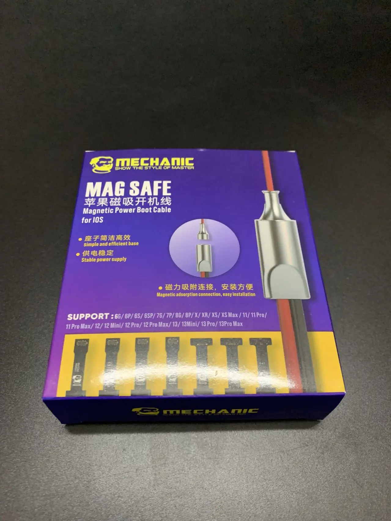MECHANIC MAG SAFE Magentic Power Boot Cable/поддержка IP 6G-13PM//FPC flex/Boot Cable с кнопкой/One Step Start/кабель питания
MECHANIC MAG SAFE Magentic Power Boot Cable/поддержка IP 6G-13PM//FPC flex/Boot Cable с кнопкой/One Step Start/кабель питания
