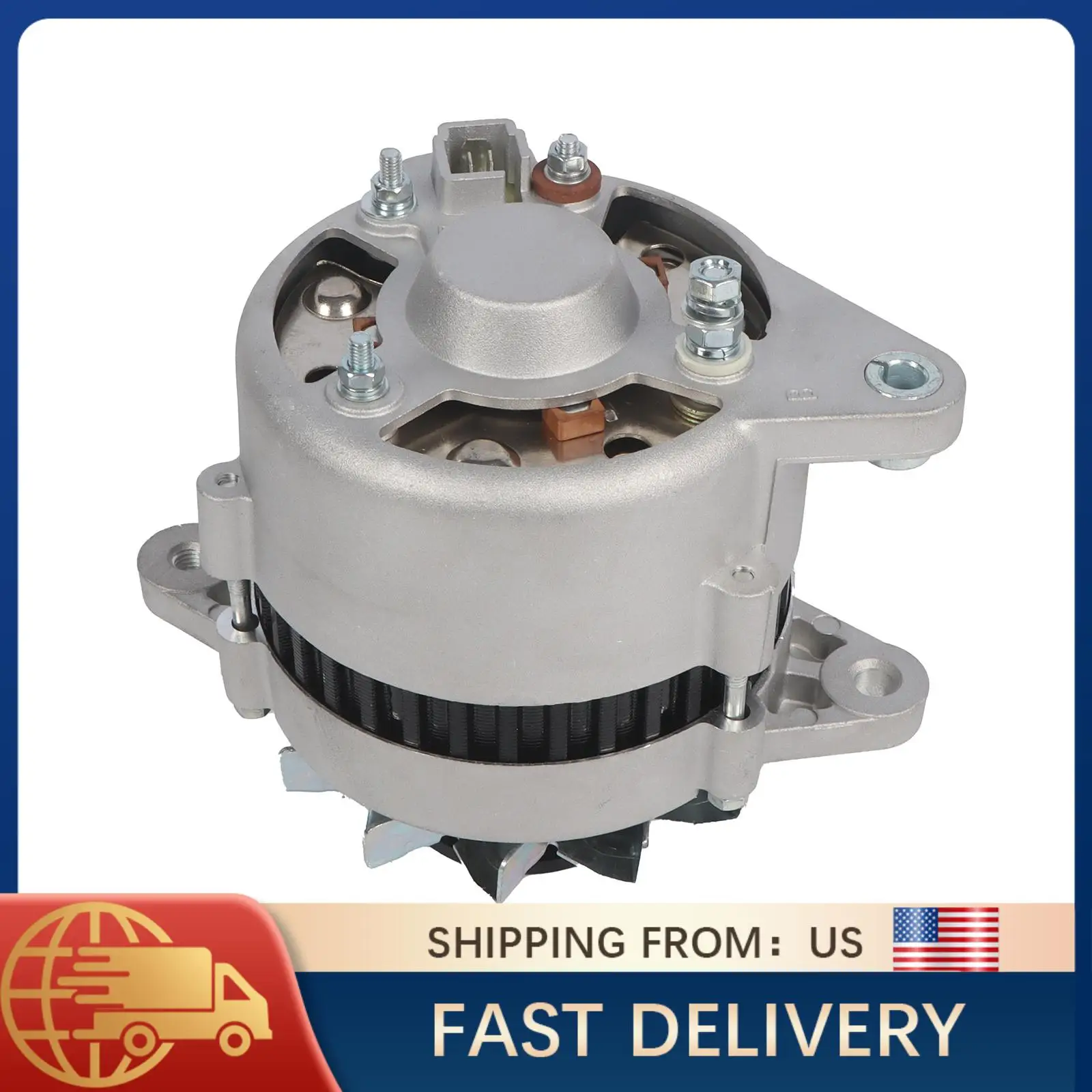 Alternator For Kubota L2250DT L2250F L2550DT D1302 D1402 Diesel 12V Charging Generator OE 15253-64010 Tractor Parts
Alternator For Kubota L2250DT L2250F L2550DT D1302 D1402 Diesel 12V Charging Generator OE 15253-64010 Tractor Parts