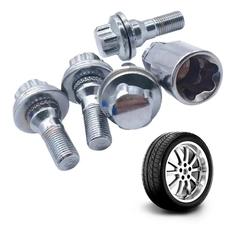 12 X 1.25 Lug Bolts Wheel Accessories Parts Set Of 5 25mm Shank Length Wheel Studs Set For Cruiser Motorbike Road Mountain
12 X 1.25 Lug Bolts Wheel Accessories Parts Set Of 5 25mm Shank Length Wheel Studs Set For Cruiser Motorbike Road Mountain