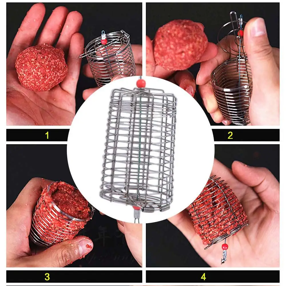 Fish Floating Food Fishing Accessories Shrimp Catch Holder Feeding Trap Basket Bait Feeder Fishing Bait Cage Fishing Lure Cage
Fish Floating Food Fishing Accessories Shrimp Catch Holder Feeding Trap Basket Bait Feeder Fishing Bait Cage Fishing Lure Cage