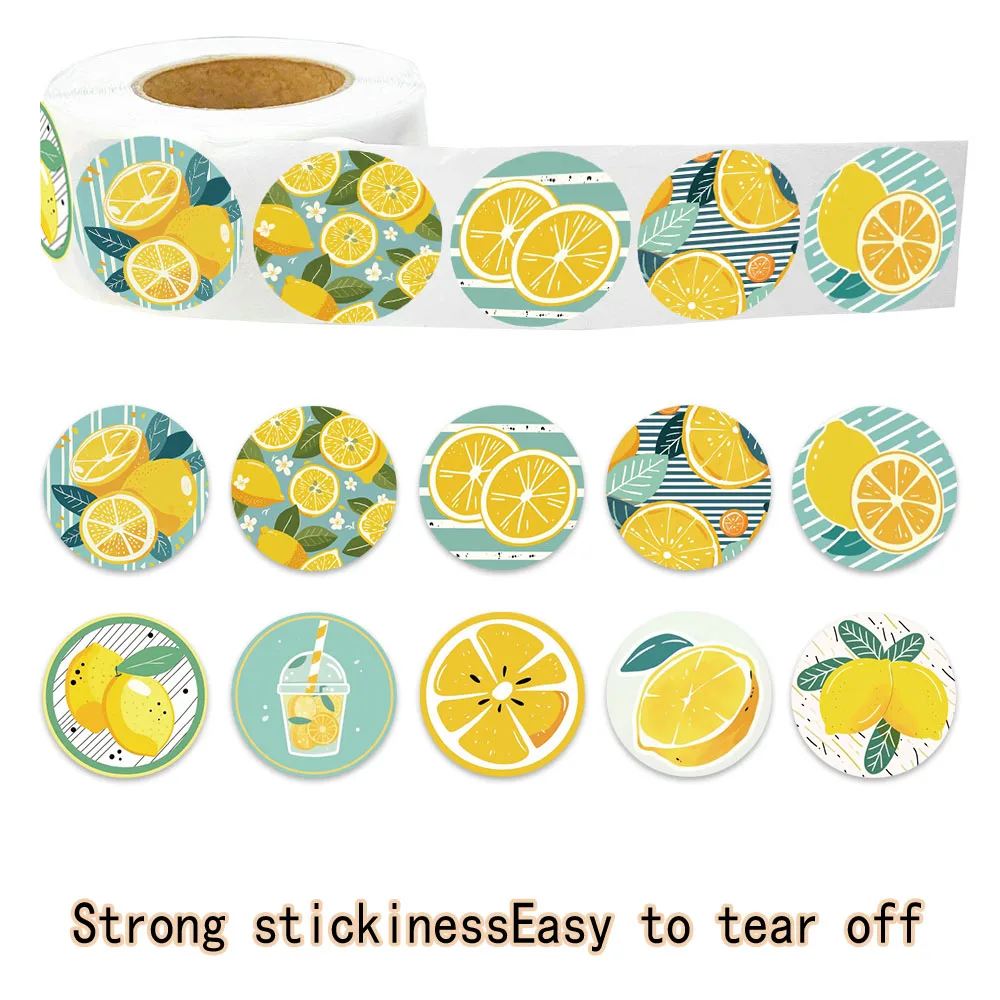 500PCS Cartoon Yellow Lemon Fun Graffiti Roll Stickers DIY Phone Case Laptop Water Cup Reward Stickers
500PCS Cartoon Yellow Lemon Fun Graffiti Roll Stickers DIY Phone Case Laptop Water Cup Reward Stickers