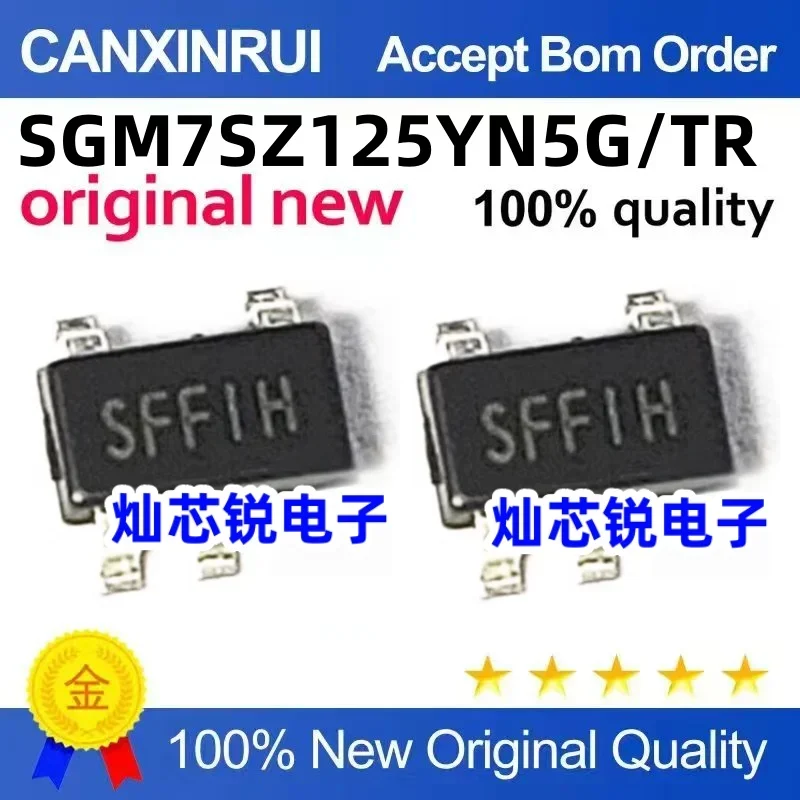 (5-100 pieces)New SGM7SZ125YN5G/TR package SOT23-5 logic buffer chip
(5-100 pieces)New SGM7SZ125YN5G/TR package SOT23-5 logic buffer chip