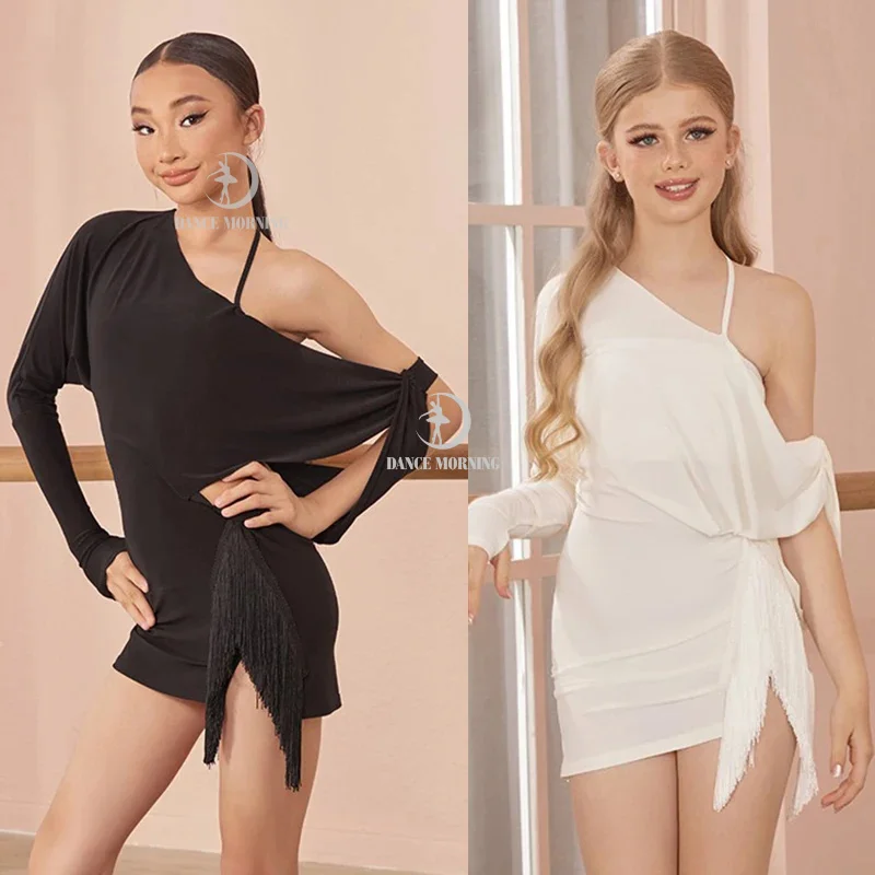 Платье для латинских танцев для девочек, танцевальная одежда ZYM Cha Cha Rumba, свободная белая, черная тренировочная одежда 25617
Платье для латинских танцев для девочек, танцевальная одежда ZYM Cha Cha Rumba, свободная белая, черная тренировочная одежда 25617