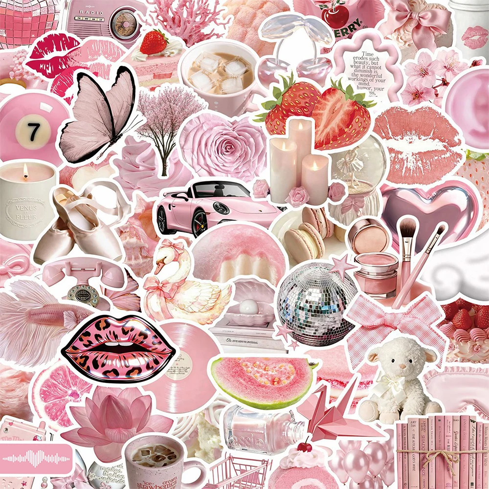 10/30/50/100pcs Cute Pink Ins Korean Style Stickers Aesthetic Graffiti Decals Scrapbook Phone Luggage Kawaii Girl Sticker Decor
10/30/50/100pcs Cute Pink Ins Korean Style Stickers Aesthetic Graffiti Decals Scrapbook Phone Luggage Kawaii Girl Sticker Decor