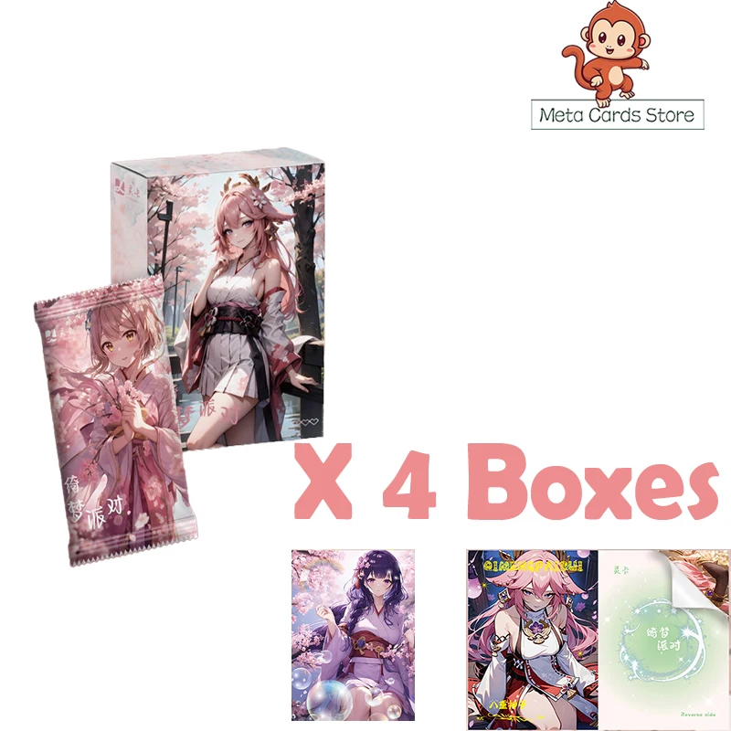 4Boxes Dream Party Lingka Goddess Story Card Hobby Waifu Collection Card LSP Rare Game Card Doujin Booster Box Toy Gifts
4Boxes Dream Party Lingka Goddess Story Card Hobby Waifu Collection Card LSP Rare Game Card Doujin Booster Box Toy Gifts