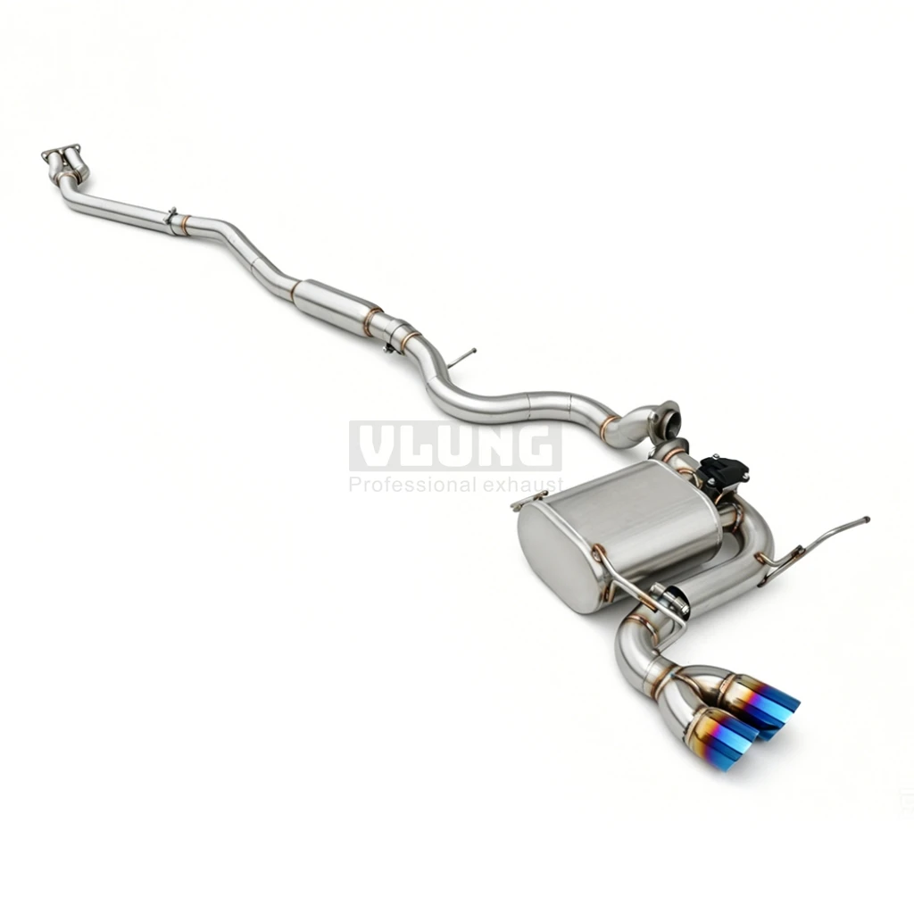 High Performance Valved Catback Exhaust Stainless Steel for BMW 325i/330i E91/E92/E93 2.5-3.0L 2005-2011
High Performance Valved Catback Exhaust Stainless Steel for BMW 325i/330i E91/E92/E93 2.5-3.0L 2005-2011