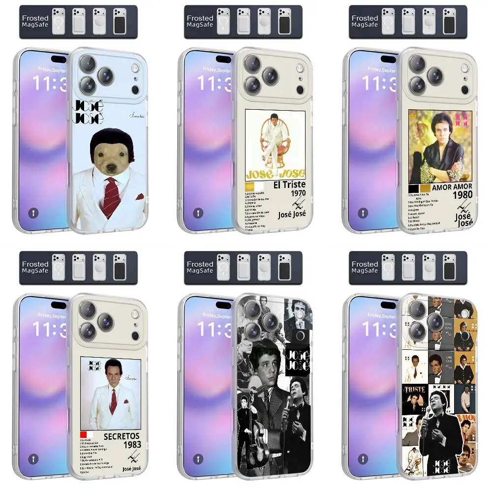 J-Jose J-Jose Secretos Phone Case For iPhone 17,16,15,14,13,12,11,Pro,Max,Plus,E,Air,Mini Magnetic Magsafe Frosted Clear
J-Jose J-Jose Secretos Phone Case For iPhone 17,16,15,14,13,12,11,Pro,Max,Plus,E,Air,Mini Magnetic Magsafe Frosted Clear