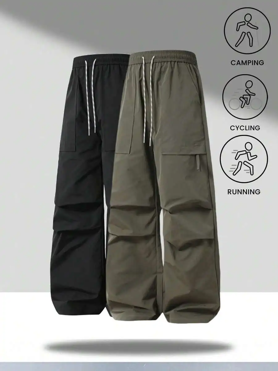 Mens Water Repellent Windproof Straight Leg Sports Pants For Hiking Camping Running
Mens Water Repellent Windproof Straight Leg Sports Pants For Hiking Camping Running