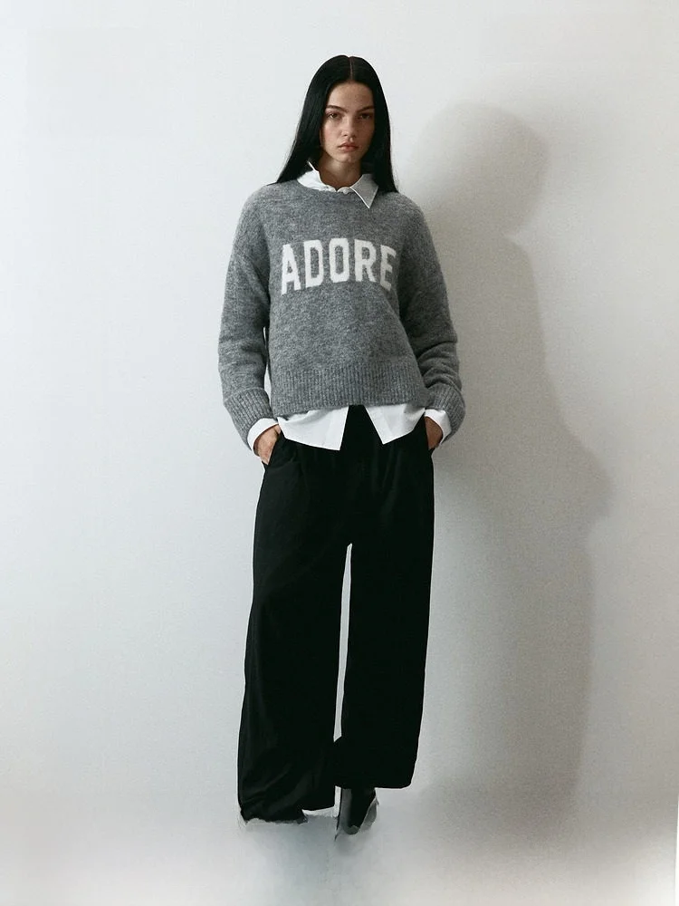 Spring New Women's Knitted Sweater HM2026 Embroidered Pattern Loose Fit Casual Sle Wool Polyester Nylon Spandex Blend
Spring New Women's Knitted Sweater HM2026 Embroidered Pattern Loose Fit Casual Sle Wool Polyester Nylon Spandex Blend
