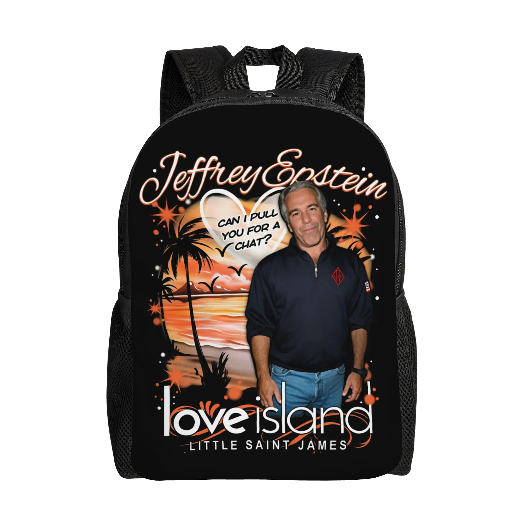 Рюкзак Jeffrey Epstein, мужской, из полиэстера, для велоспорта, с узором, стильный, для старшей школы, ранец
Рюкзак Jeffrey Epstein, мужской, из полиэстера, для велоспорта, с узором, стильный, для старшей школы, ранец