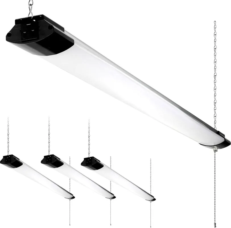 Paby 4FT LED Shop Light, Premium Aluminum Housing, Linkable, 84W 4000K 10000LM for Workshop Basement Garage Warehouses,
Paby 4FT LED Shop Light, Premium Aluminum Housing, Linkable, 84W 4000K 10000LM for Workshop Basement Garage Warehouses,
