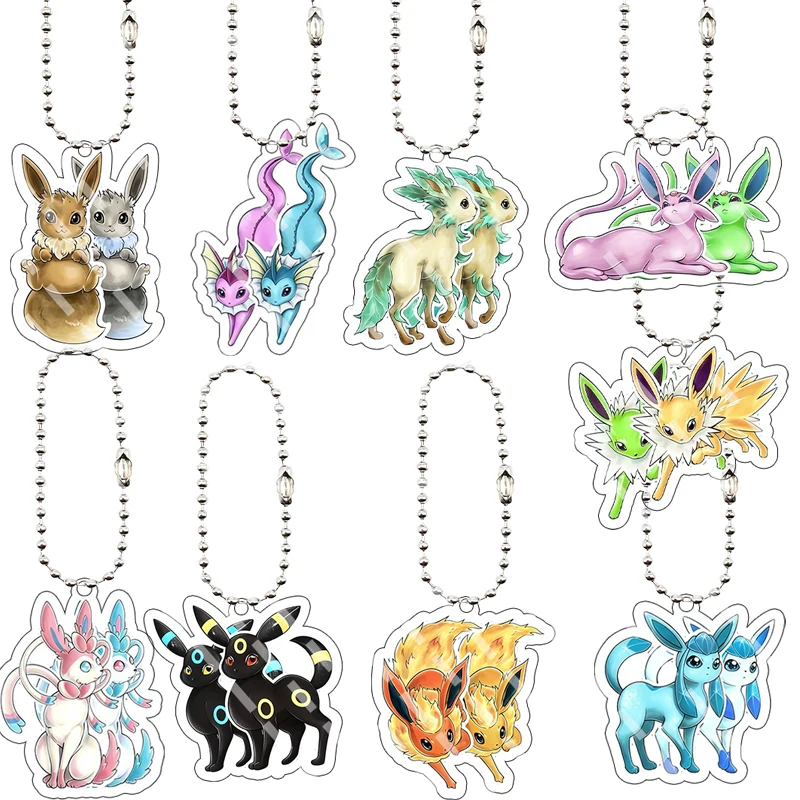 Creative Pocket Monsters Eevee Umbreon Glaceon Flareon Jolteon Peripheral Cartoon Acrylic Keychain Pendant Jewelry Accessories
Creative Pocket Monsters Eevee Umbreon Glaceon Flareon Jolteon Peripheral Cartoon Acrylic Keychain Pendant Jewelry Accessories