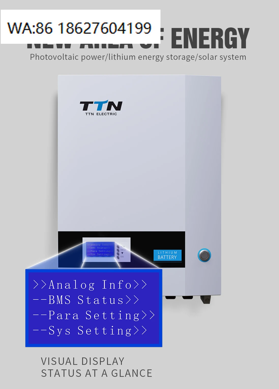 3KW-10KW All-in-One Solar Storage System, Hybrid Inverter LiFePO4 Battery MPPT Off Grid Home Power Station
3KW-10KW All-in-One Solar Storage System, Hybrid Inverter LiFePO4 Battery MPPT Off Grid Home Power Station
