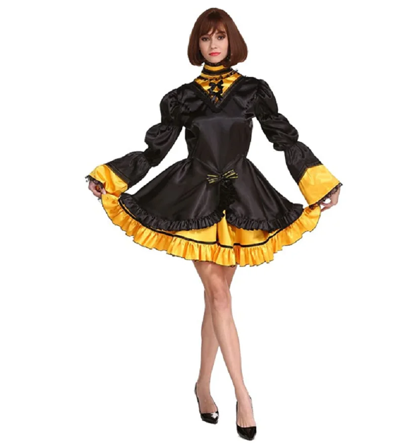 New Hot Sale Vintage French Maid Sissy Long Sleeve Lace Lockable Melancholy Dress Transvestite Clothing Customization
New Hot Sale Vintage French Maid Sissy Long Sleeve Lace Lockable Melancholy Dress Transvestite Clothing Customization