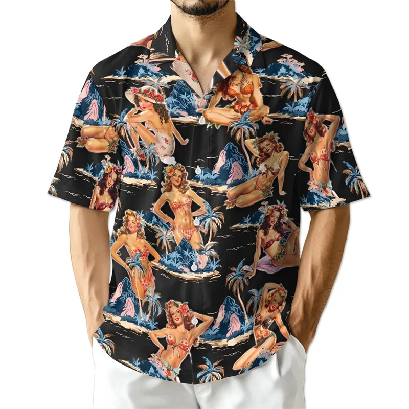 Retro Flowers Pattern Hawaiian Shirt For Men Hip Hop Personality Vacation Casual Lapel Oversized Hawaiian Tropical Shirt Art Pop
Retro Flowers Pattern Hawaiian Shirt For Men Hip Hop Personality Vacation Casual Lapel Oversized Hawaiian Tropical Shirt Art Pop