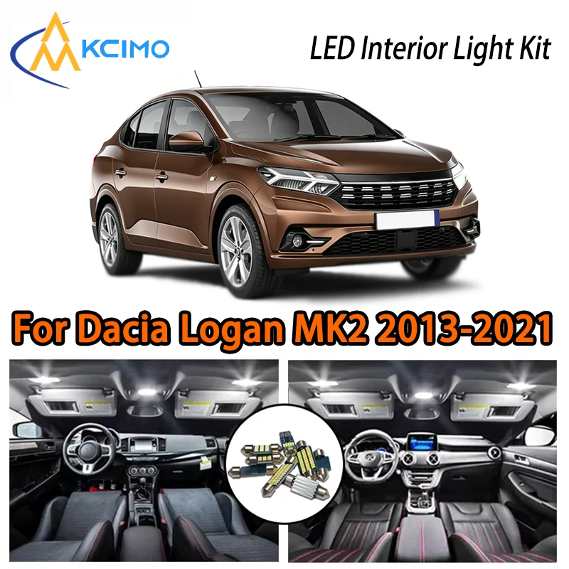Светодиодные внутренние светильники для ежедневного использования в Dacia Logan MK2 2013-2021, два цвета на выбор, суперяркие
Светодиодные внутренние светильники для ежедневного использования в Dacia Logan MK2 2013-2021, два цвета на выбор, суперяркие