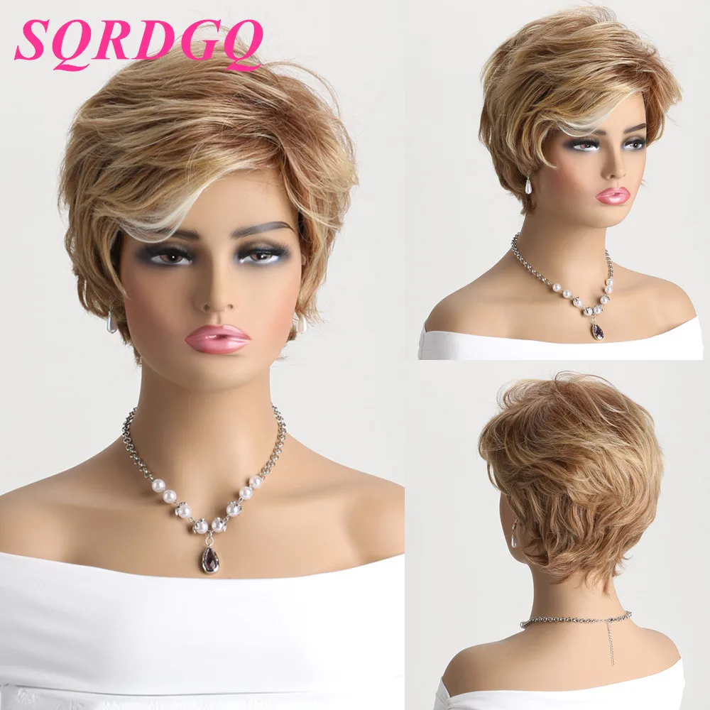 SQRDGQ Синтетические волосы Короткие парики Женские прямые парики для женщин Черный Коричневый Светлый парик Женские парики с стрижкой пикси на распродаже
SQRDGQ Синтетические волосы Короткие парики Женские прямые парики для женщин Черный Коричневый Светлый парик Женские парики с стрижкой пикси на распродаже