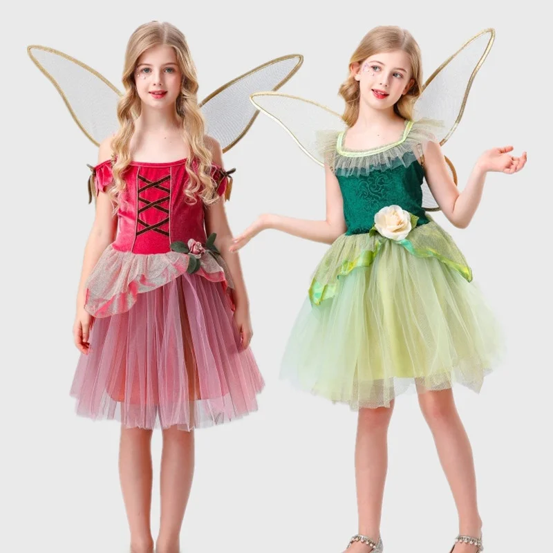 Princess Dress Fairy Wonder Children's Performance Costume Halloween Cosplay Little Elf Dance Show Outfit for Girls
Princess Dress Fairy Wonder Children's Performance Costume Halloween Cosplay Little Elf Dance Show Outfit for Girls