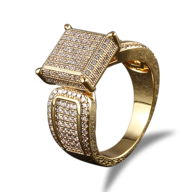 Hip Hop 5A+ CZ Stone Paved Bling Ice Out Geometric Square Finger Rings Men Signet Ring Male Rapper Jewelry
Hip Hop 5A+ CZ Stone Paved Bling Ice Out Geometric Square Finger Rings Men Signet Ring Male Rapper Jewelry