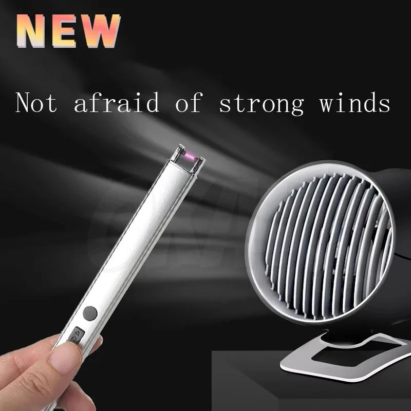 USB Pulse Igniter 19.3cm Rechargeable Windproof Long Aluminum Alloy Camping Gas Stove Flameless Electric Igniter for Kitchen
USB Pulse Igniter 19.3cm Rechargeable Windproof Long Aluminum Alloy Camping Gas Stove Flameless Electric Igniter for Kitchen