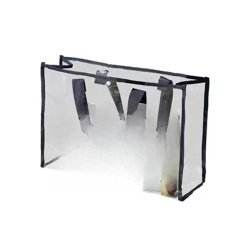 Large Capacity Swimming Bag Transparent Handheld Storage Bag Thickened PVC Waterproof Beach Bag Portable Travel Wash Bag
Large Capacity Swimming Bag Transparent Handheld Storage Bag Thickened PVC Waterproof Beach Bag Portable Travel Wash Bag