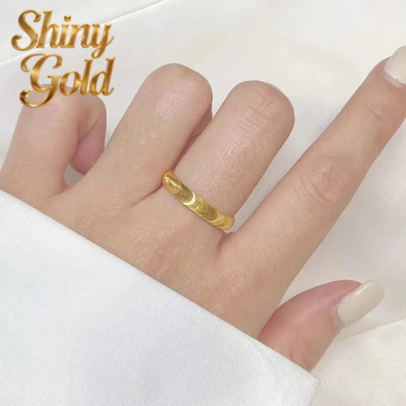 ShinyGold High - Grade 24K Pure Gold AU999 Cat's Eye Ring, Fashionably Simple for Couples, Wholesale with Metal Stamp
ShinyGold High - Grade 24K Pure Gold AU999 Cat's Eye Ring, Fashionably Simple for Couples, Wholesale with Metal Stamp
