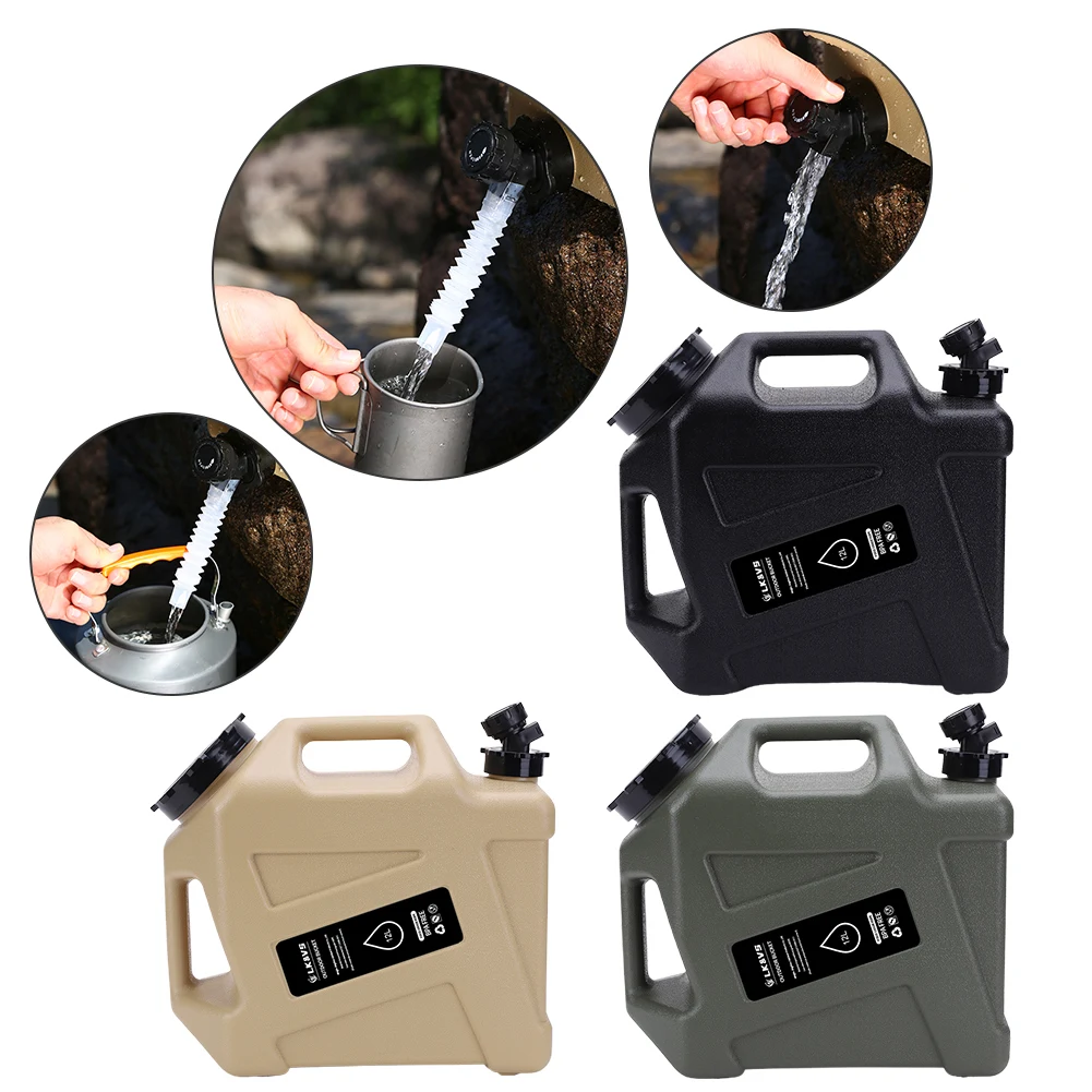 12L Camping Water Container with Spigot Portable Emergency Water Can Water Storage Tank for Vehicle Car Outdoor Camping
12L Camping Water Container with Spigot Portable Emergency Water Can Water Storage Tank for Vehicle Car Outdoor Camping