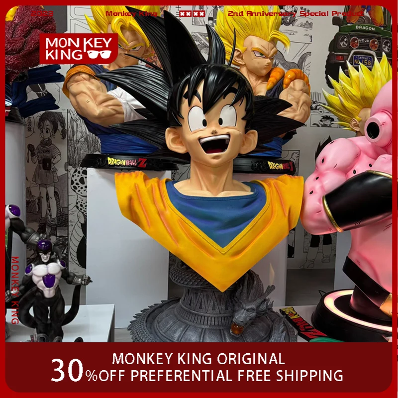90cm Dragon Ball Figure Son Goku Half-body Statue Can Glow Anime Collection Model Resin Desktop Ornaments Children Toys Gift
90cm Dragon Ball Figure Son Goku Half-body Statue Can Glow Anime Collection Model Resin Desktop Ornaments Children Toys Gift