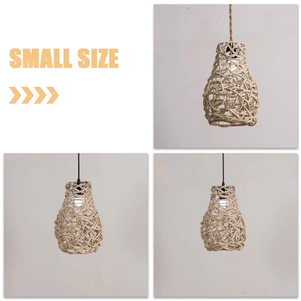 Woven Lamp Shade Bulb Hanging Light Cover Decorative Pendant Shade Large Lampshade Replacement Rustic Indoor Light Covers Woven
Woven Lamp Shade Bulb Hanging Light Cover Decorative Pendant Shade Large Lampshade Replacement Rustic Indoor Light Covers Woven