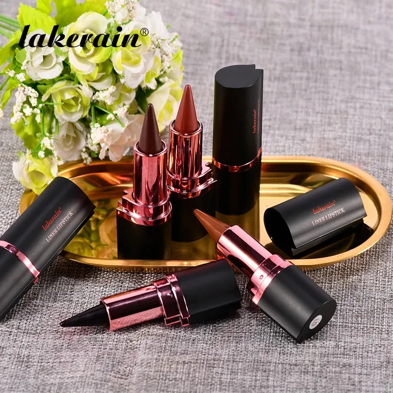 LAKERAIN 6-color matte long-lasting 2-in-1 lipstick lip liner velvet waterproof non-stick cup pointed
LAKERAIN 6-color matte long-lasting 2-in-1 lipstick lip liner velvet waterproof non-stick cup pointed