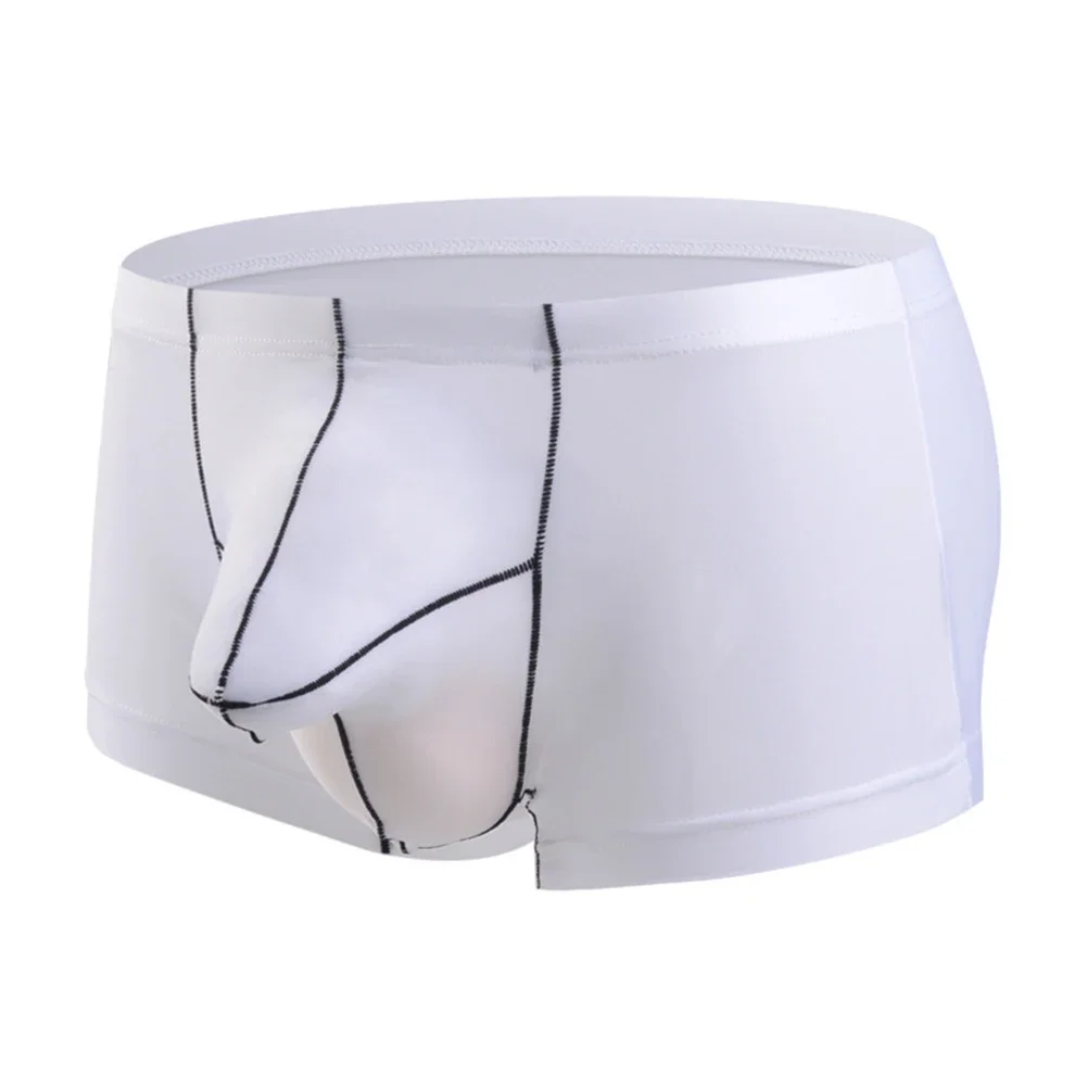 Lingerie For Men Sissy U Convex Pouch Underwear Mid-Waist Breathable Underpants Solid Simple Boxer Short Elastic Trunks Knickers
Lingerie For Men Sissy U Convex Pouch Underwear Mid-Waist Breathable Underpants Solid Simple Boxer Short Elastic Trunks Knickers