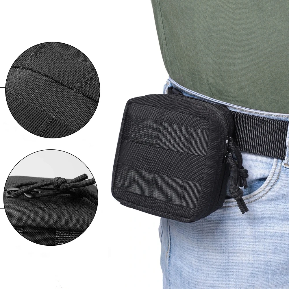 Tactical Outdoor Emergency Tool Kit Nylon Belt Hunting Camping Accessories Bag Molle Pouch
Tactical Outdoor Emergency Tool Kit Nylon Belt Hunting Camping Accessories Bag Molle Pouch