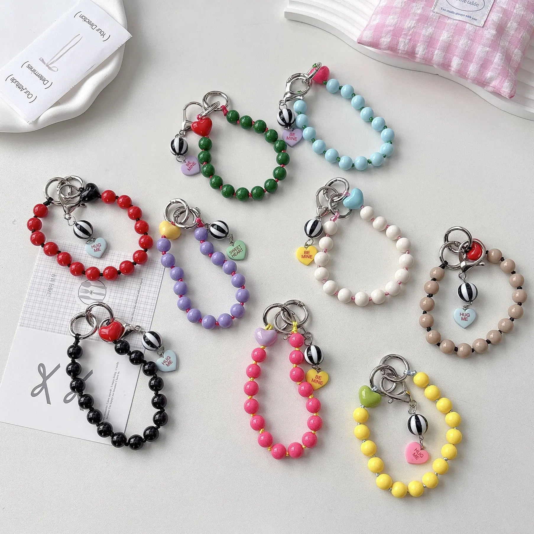 Яркий цвет, допамин, любовь, контрастный цвет, ремешок для мобильного телефона, универсальная подвеска для сумки, цепочка для наушников, анти-потерянный браслет-цепочка
Яркий цвет, допамин, любовь, контрастный цвет, ремешок для мобильного телефона, универсальная подвеска для сумки, цепочка для наушников, анти-потерянный браслет-цепочка