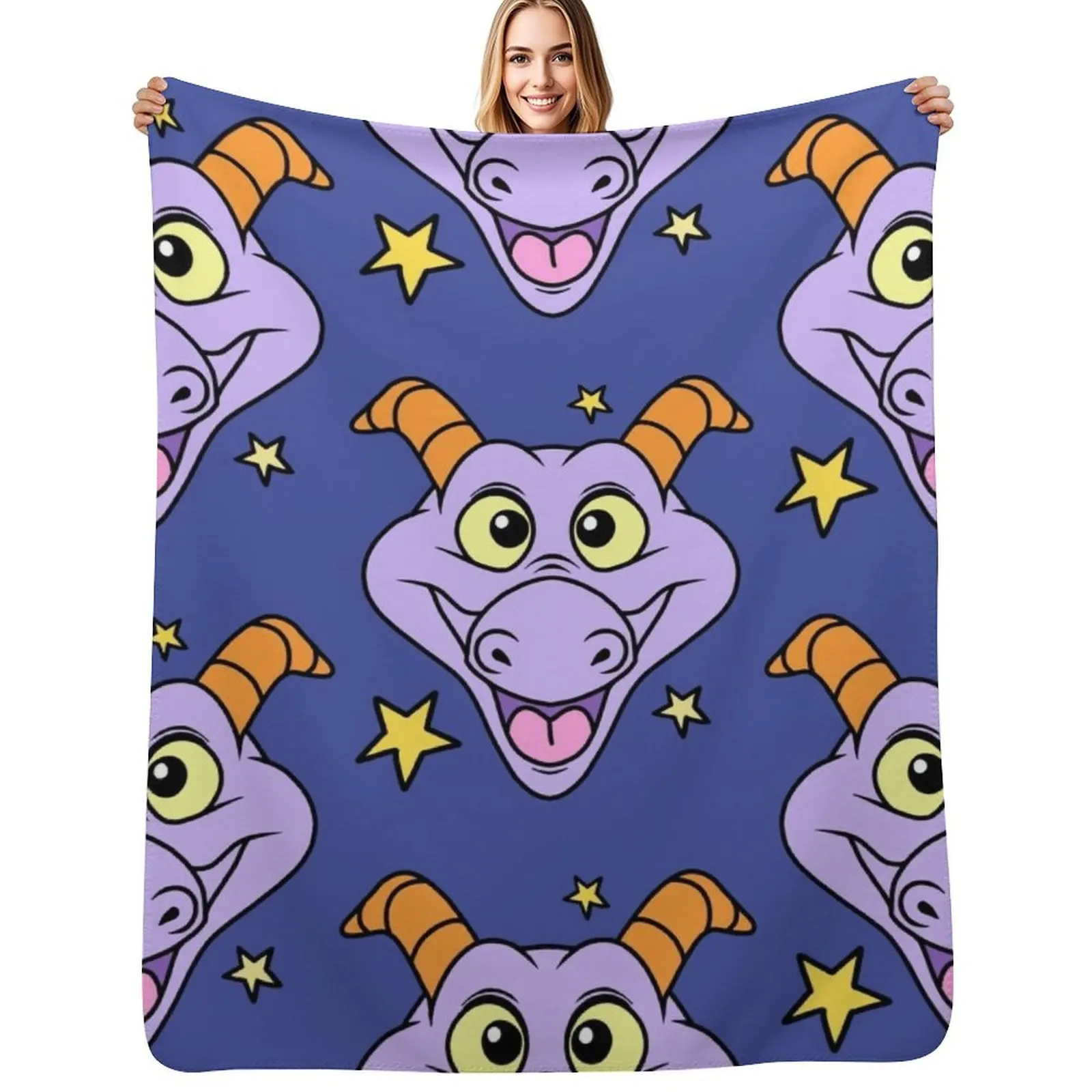 Figment with Stars Throw Blanket Summer Cool Breathable Blanket for Sleeping
Figment with Stars Throw Blanket Summer Cool Breathable Blanket for Sleeping